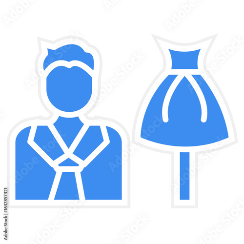 Fashion Designer icon style