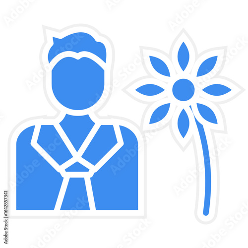 Florist icon style