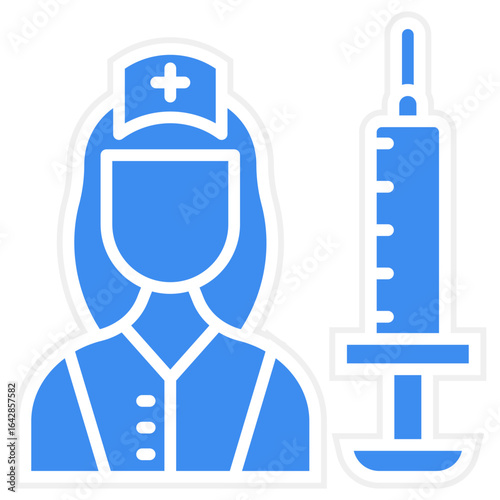 Nurse icon style