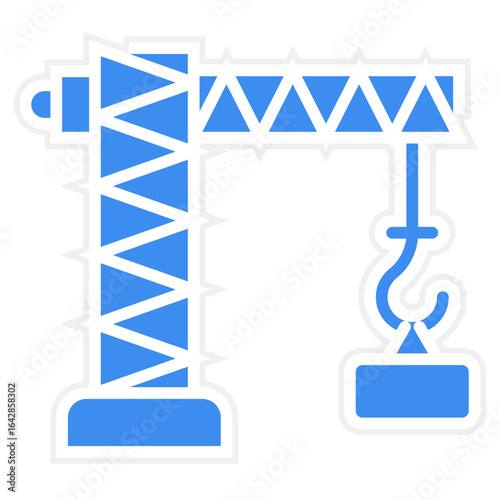 Crane icon style