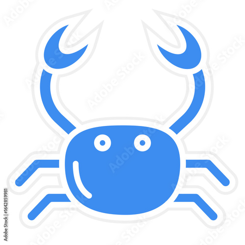 Crab icon style