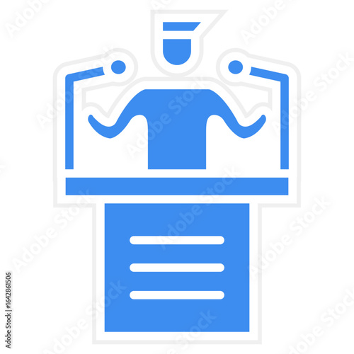 Politician icon style