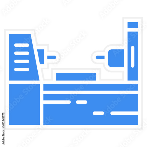 Lathe Machine icon style