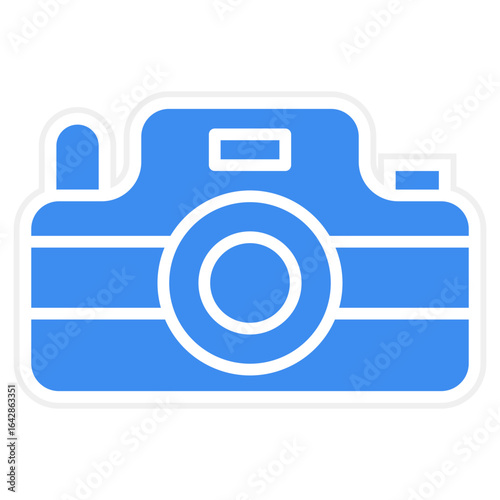 Photo Camera icon style