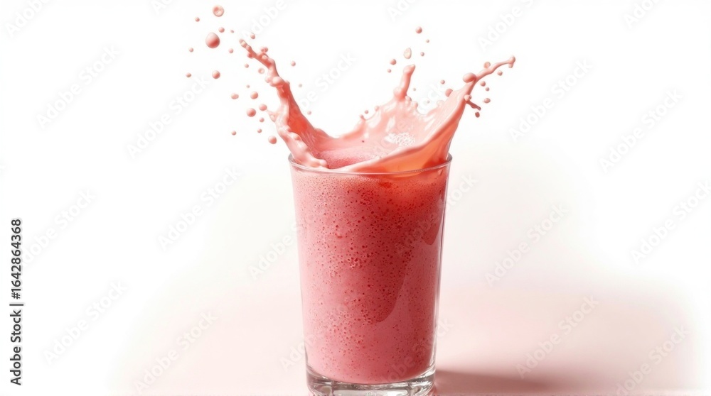 custom made wallpaper toronto digitalstrawberry juice splash
