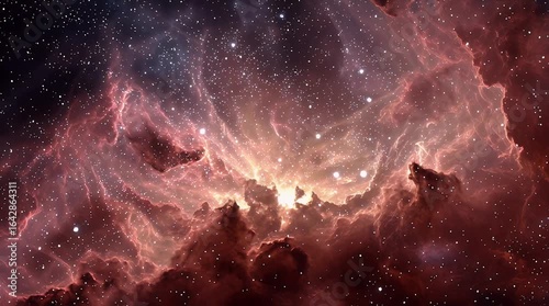 Cosmic Nebula Display