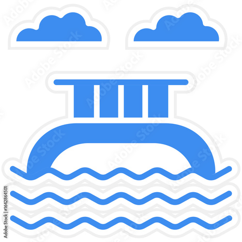 River icon style