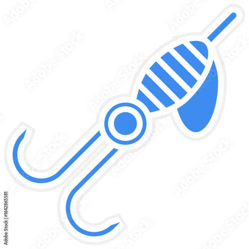 Spinner Lure icon style