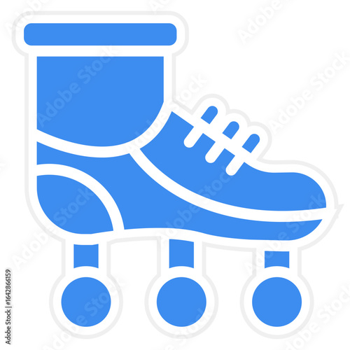 Roller Skate Rink icon style