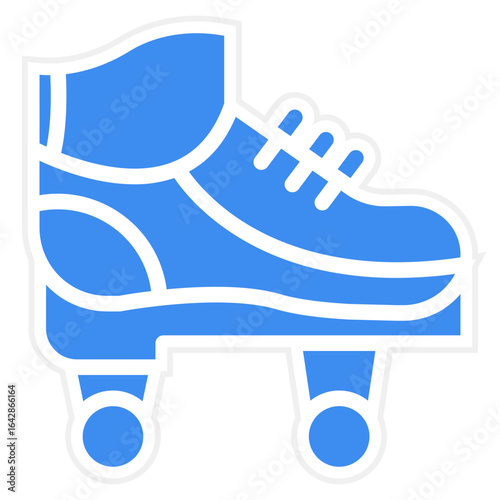Roller Skates icon style