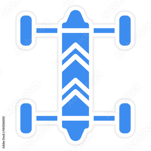 Longboard icon style