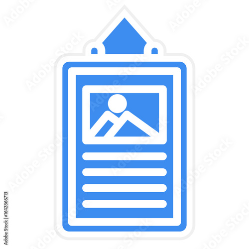 Poster icon style
