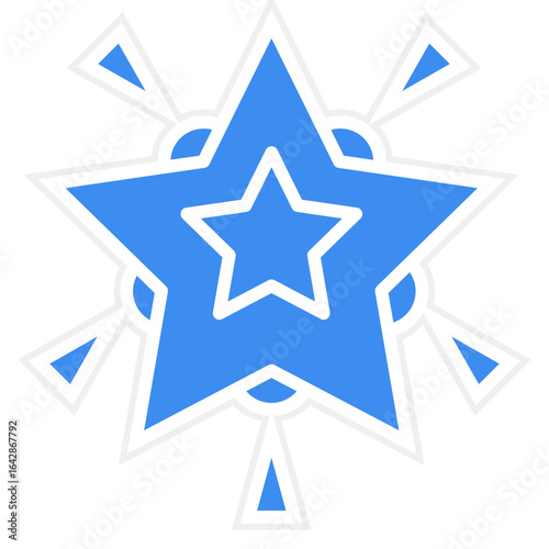 Glowing Star icon style