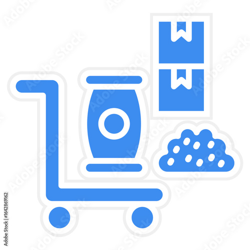 Raw Materials icon style