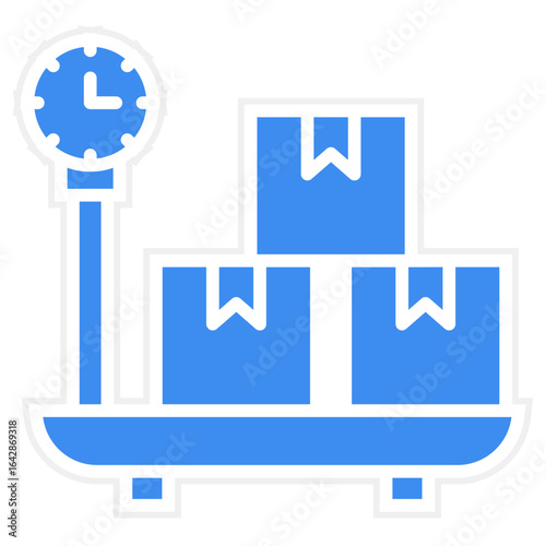 Cargo Weight icon style