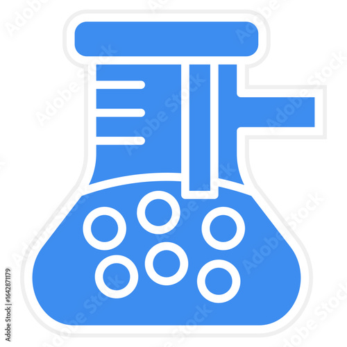 Suction Flask icon style