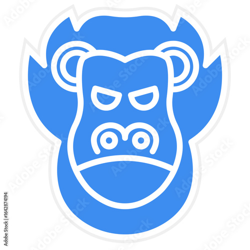 Orangutan icon style