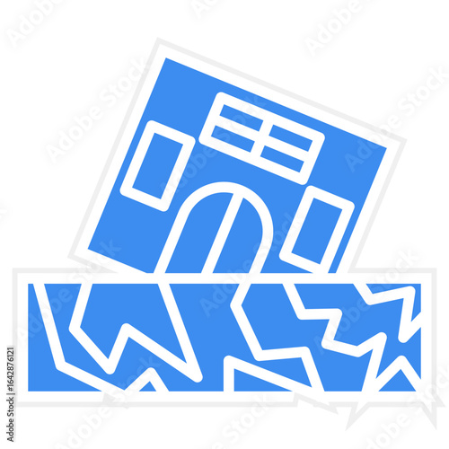 Earthquake icon style