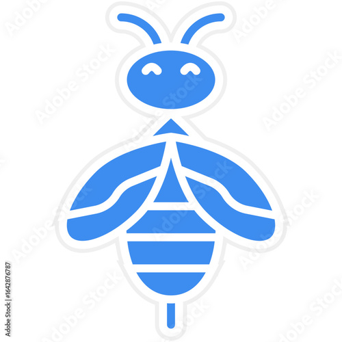 Bee Vector Icon Style