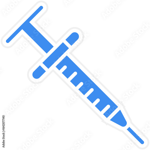 Syringe Vector Icon Style