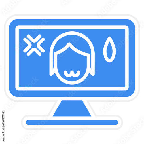 Anime Addiction Vector Icon Style
