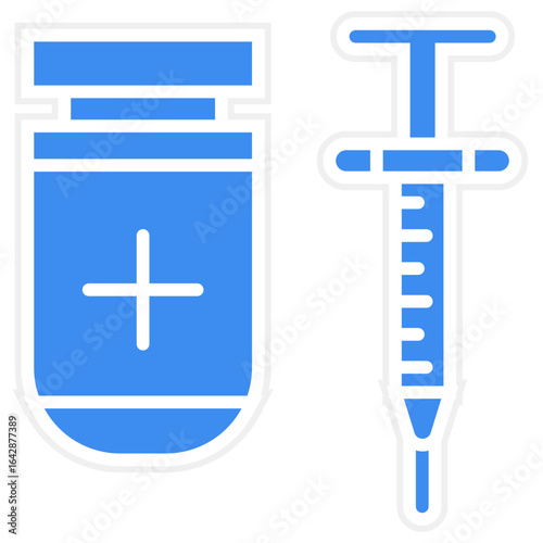 Opioids Vector Icon Style
