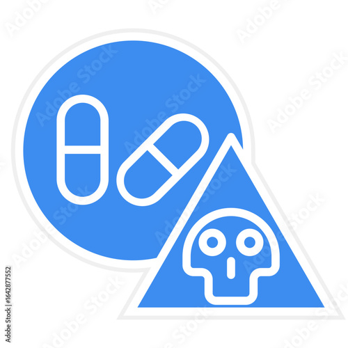 Overdose Vector Icon Style