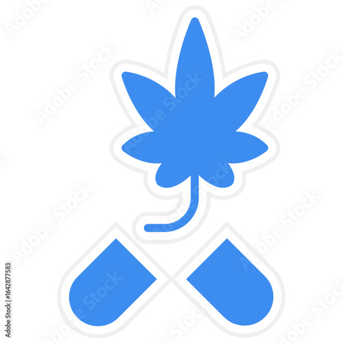 Hashish Vector Icon Style