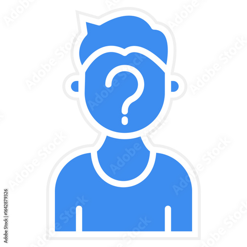 Anonymisation Vector Icon Style