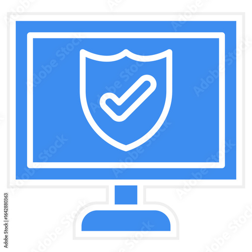 Authenticity Vector Icon Style