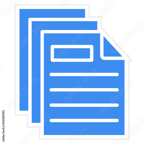 Documents Vector Icon Style