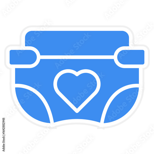 Diapers Vector Icon Style