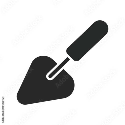 Trowel icon vector illustration masonry tool construction equipment building material diy isolated eps graphic