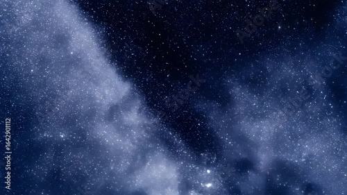 銀河の渦と星の雲3
