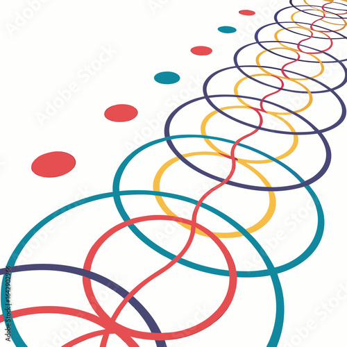 colorful rubber bands