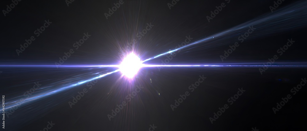 Naklejka premium Abstract lens flare