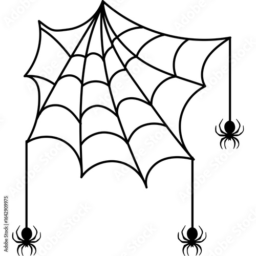 Halloween Spider Web Decoration