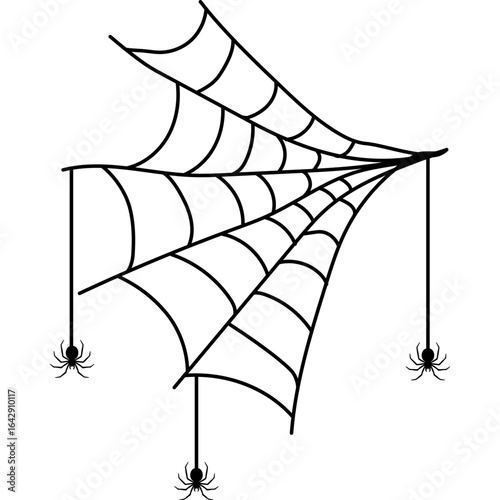 Halloween Spider Web Decoration