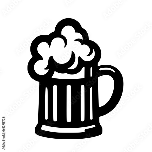 Beer Stein Silhouette for Oktoberfest