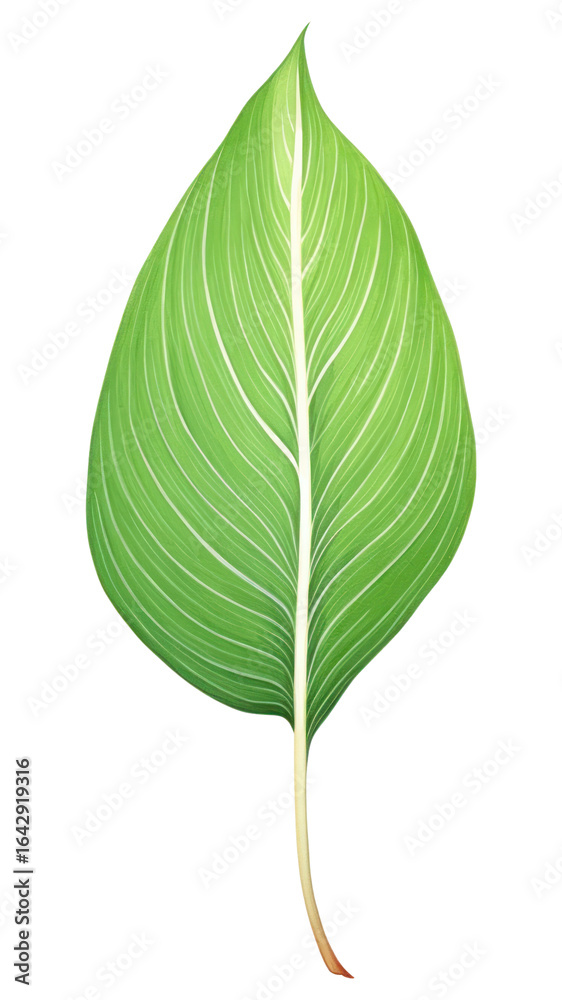 Obraz premium PNG peace lily leaf, plant element, transparent background