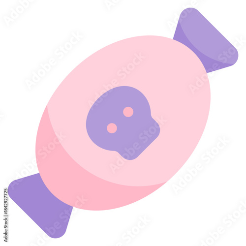 halloween candy icon with flat style. Suitable for website design, logo, app and UI. Based on the size of the icon in general, so it can be reduced.