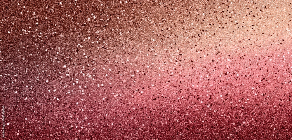 Obraz premium Rose gold glitter gradient background