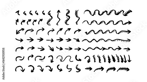 Hand Drawn Arrow Collection graphic