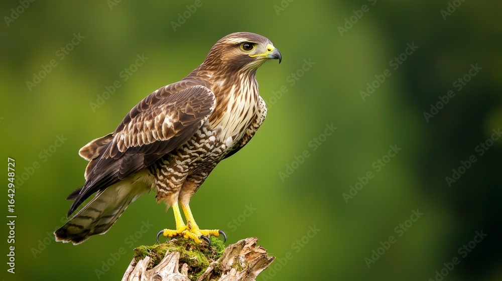 Fototapeta premium Common Buzzard, Buteo buteo