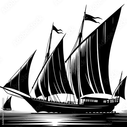 Arabian Sailing Boat (Dhow)