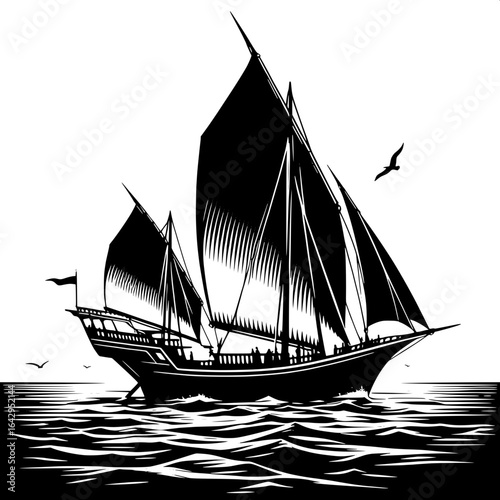 Arabian Sailing Boat (Dhow)