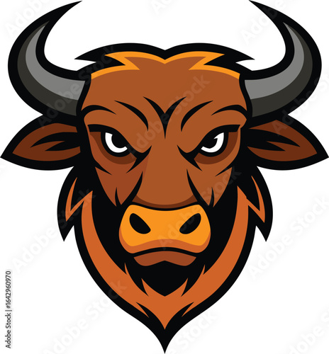 Mascot logo colour vector Animal Daed 