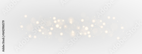 Shiny yellow stardust glowing with magic flare, bright particles and celebration decoration png.