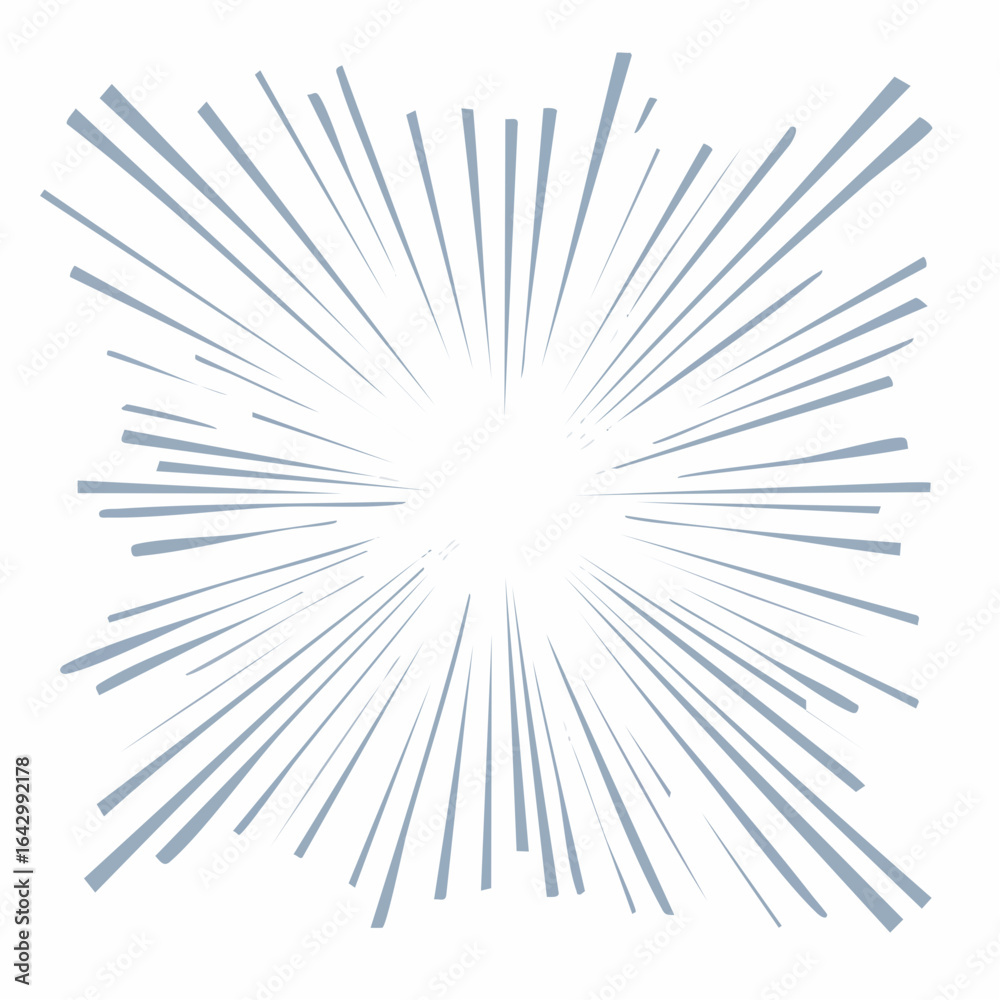 Obraz premium line movement element vector set, comic speed lines, motion lines, dynamic effect