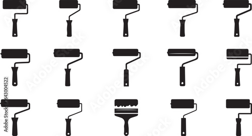 Rolling pin chapati roller vector icon, Chapati roller dough roller kitchen utensil illustration, Rolling pin cooking tool EPS icon, Traditional kitchen baking equipment vector, Food prep tool chapati